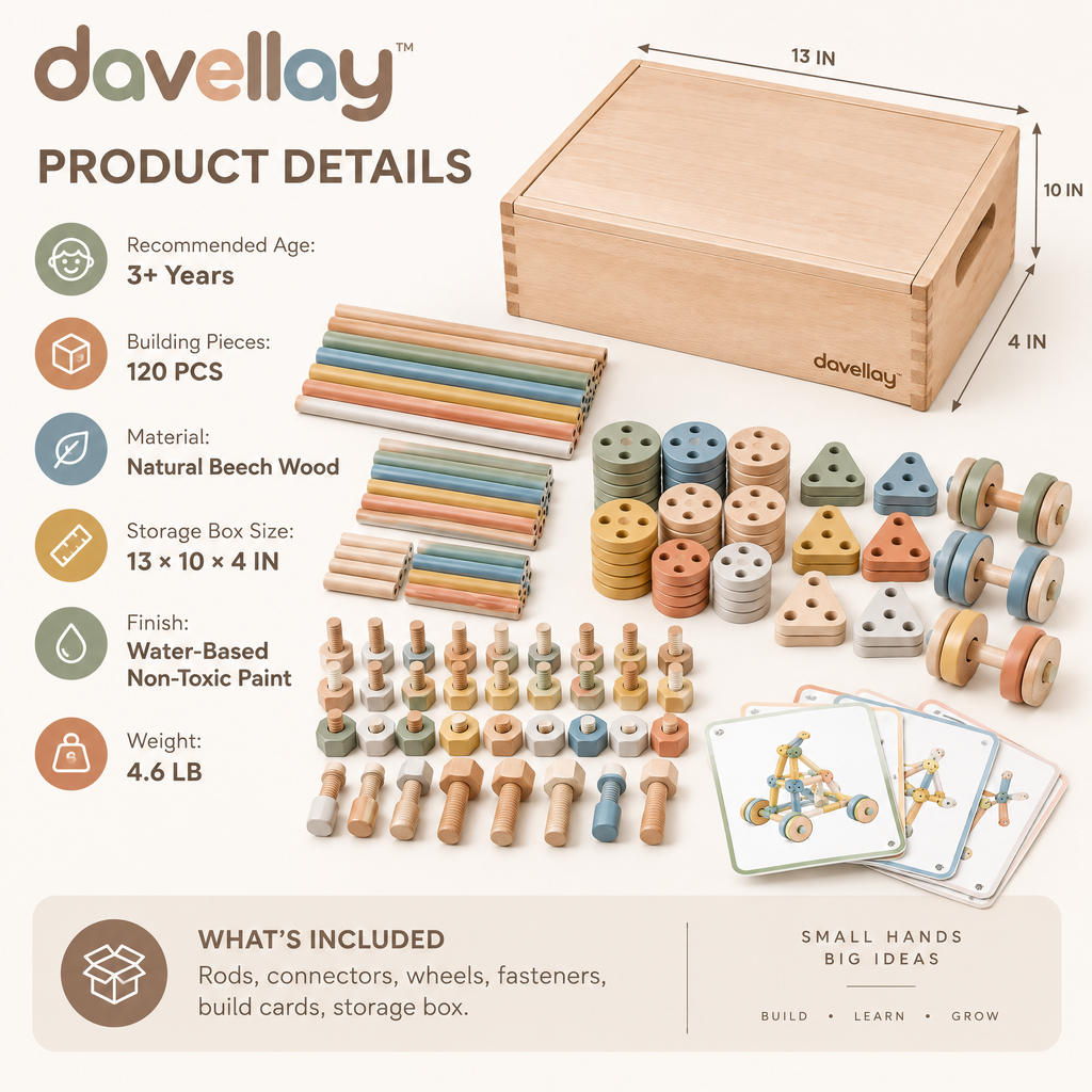 davellay™ STEM Learning Construction Kit