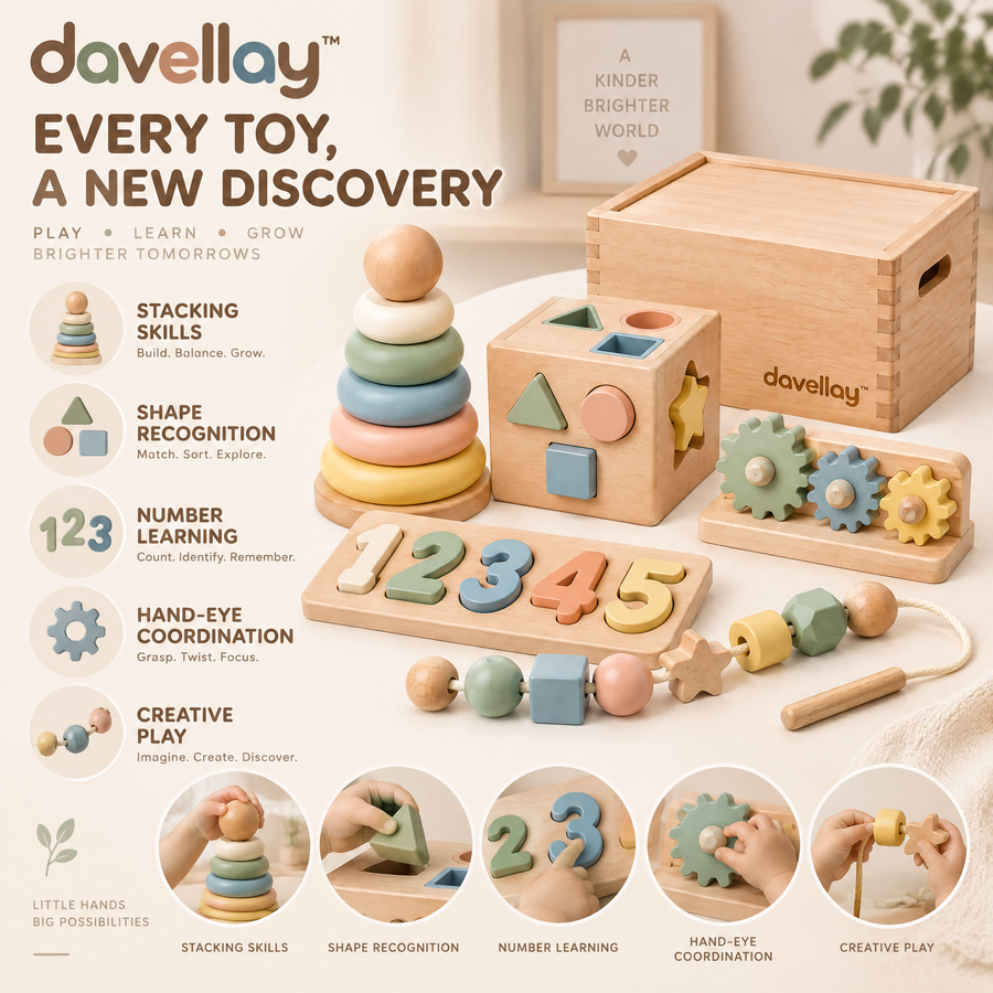 davellay™ First Steps Learning Toy Collection