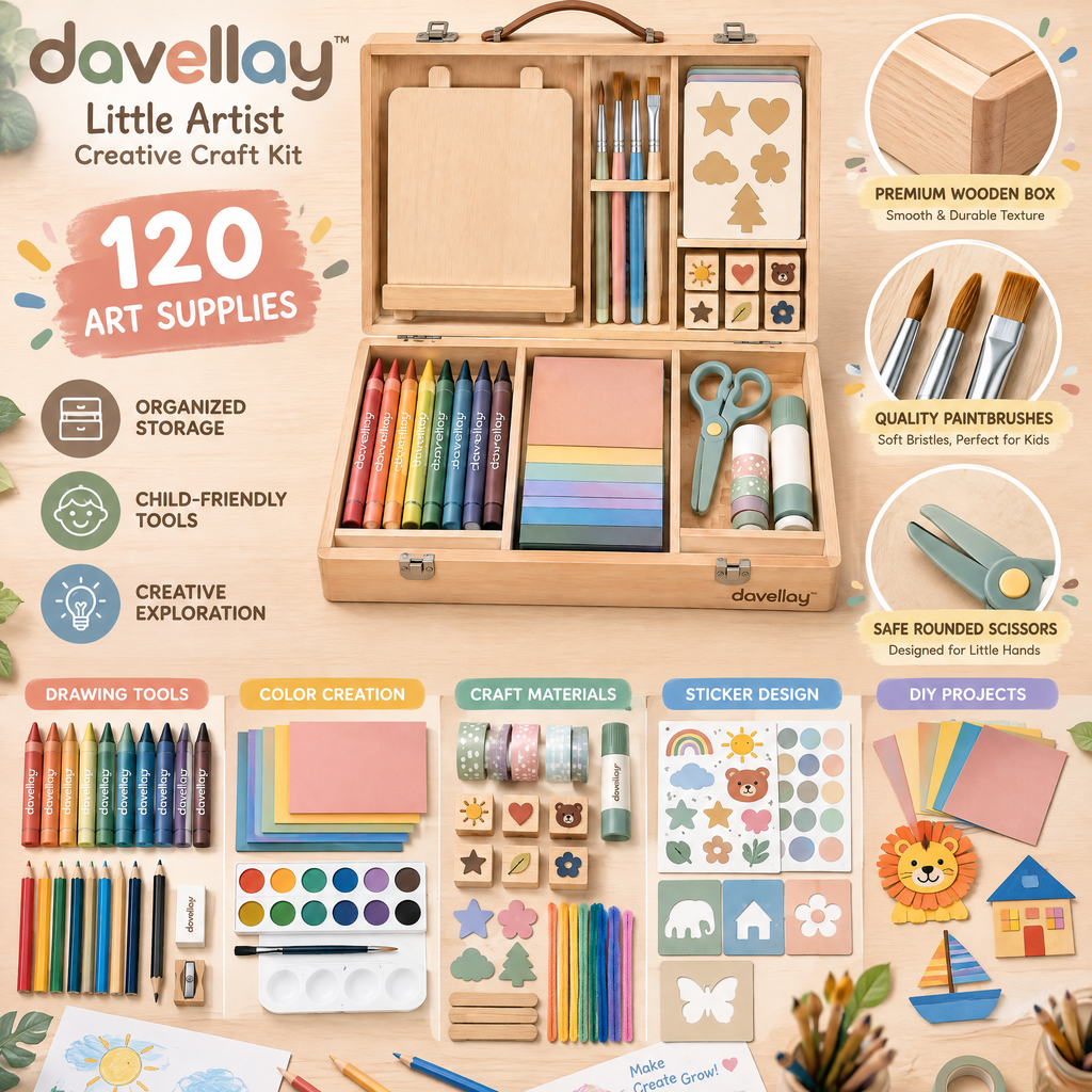 davellay™ Little Artist Creative Craft Kit