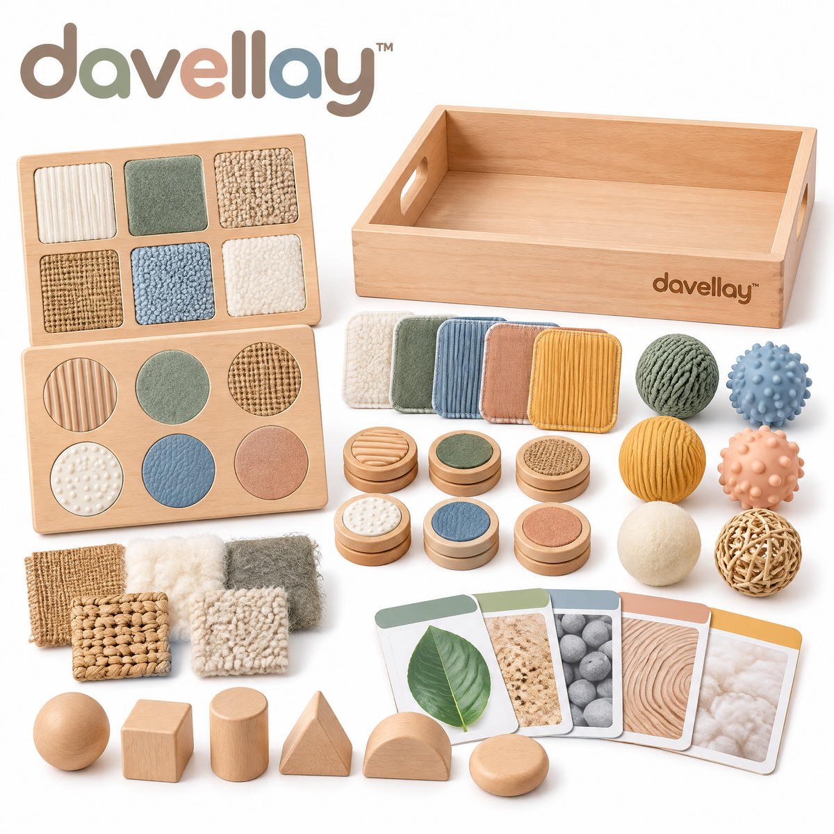 davellay™ Toddler Texture Discovery Play Kit