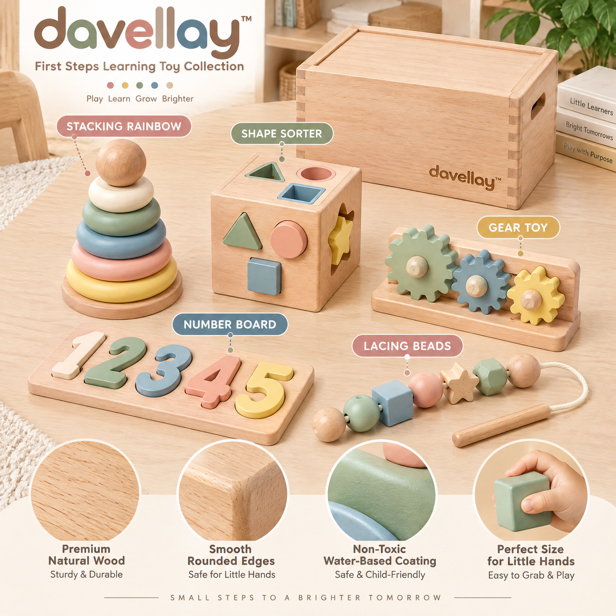 davellay™ First Steps Learning Toy Collection