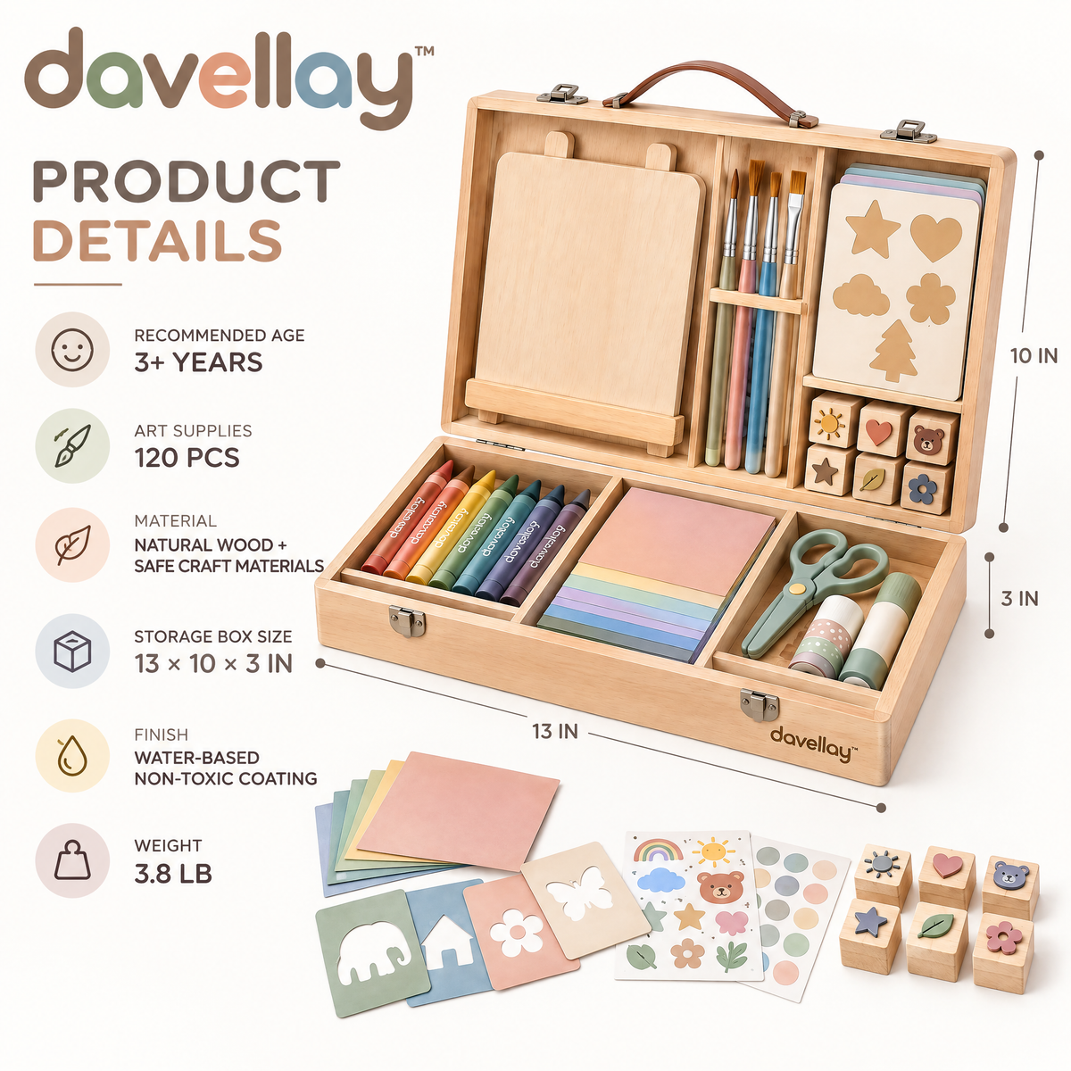 davellay™ Little Artist Creative Craft Kit