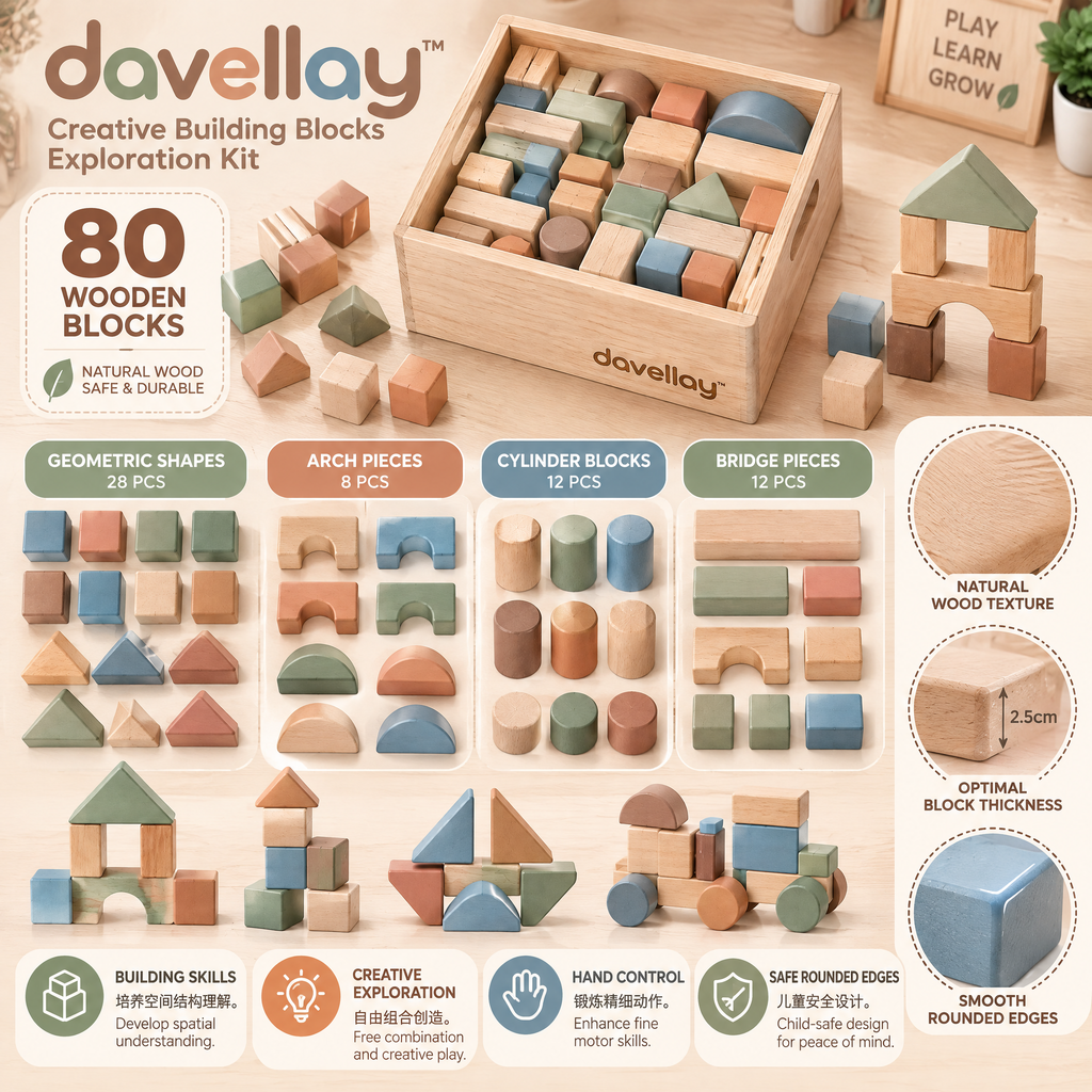 davellay™ Creative Building Blocks Exploration Kit