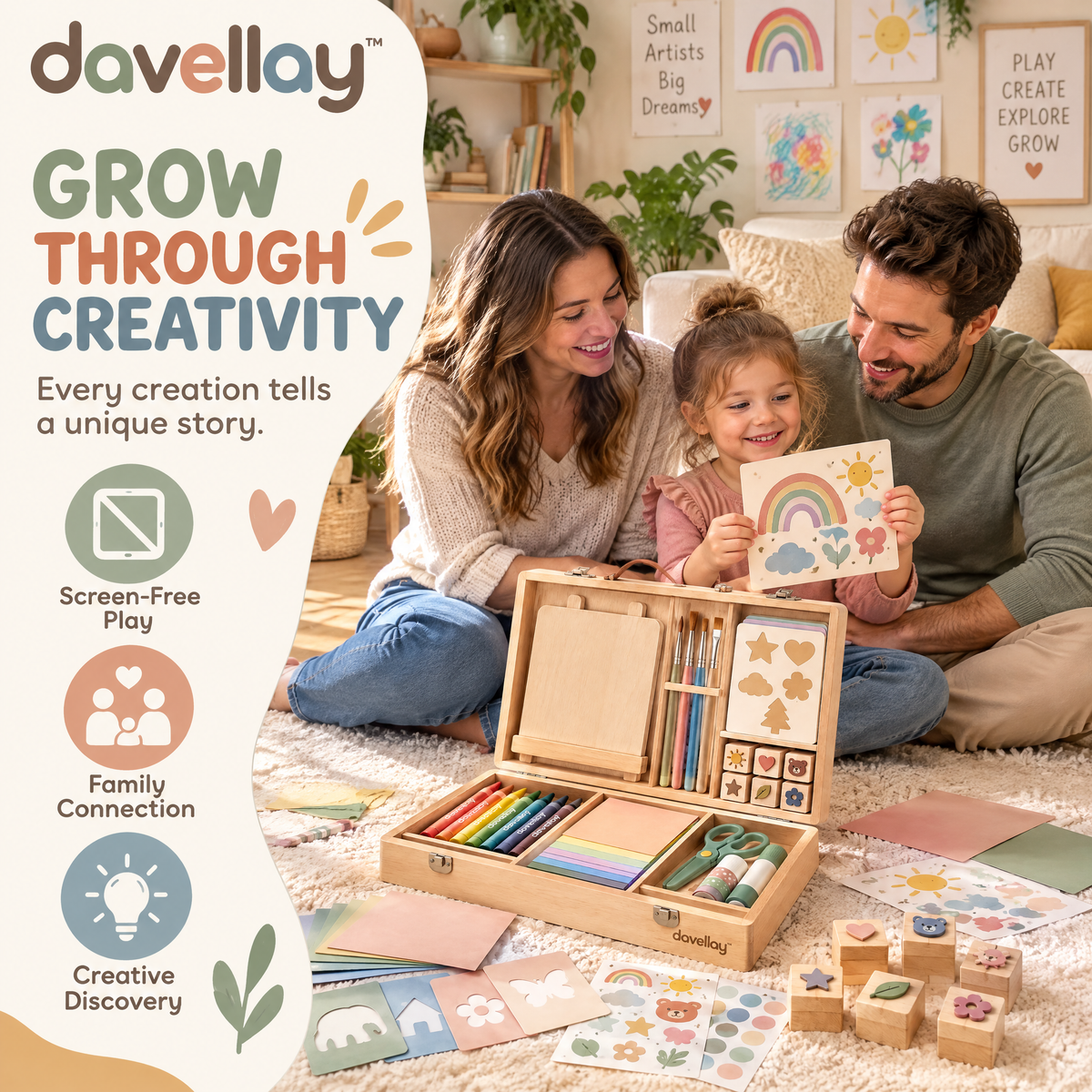 davellay™ Little Artist Creative Craft Kit
