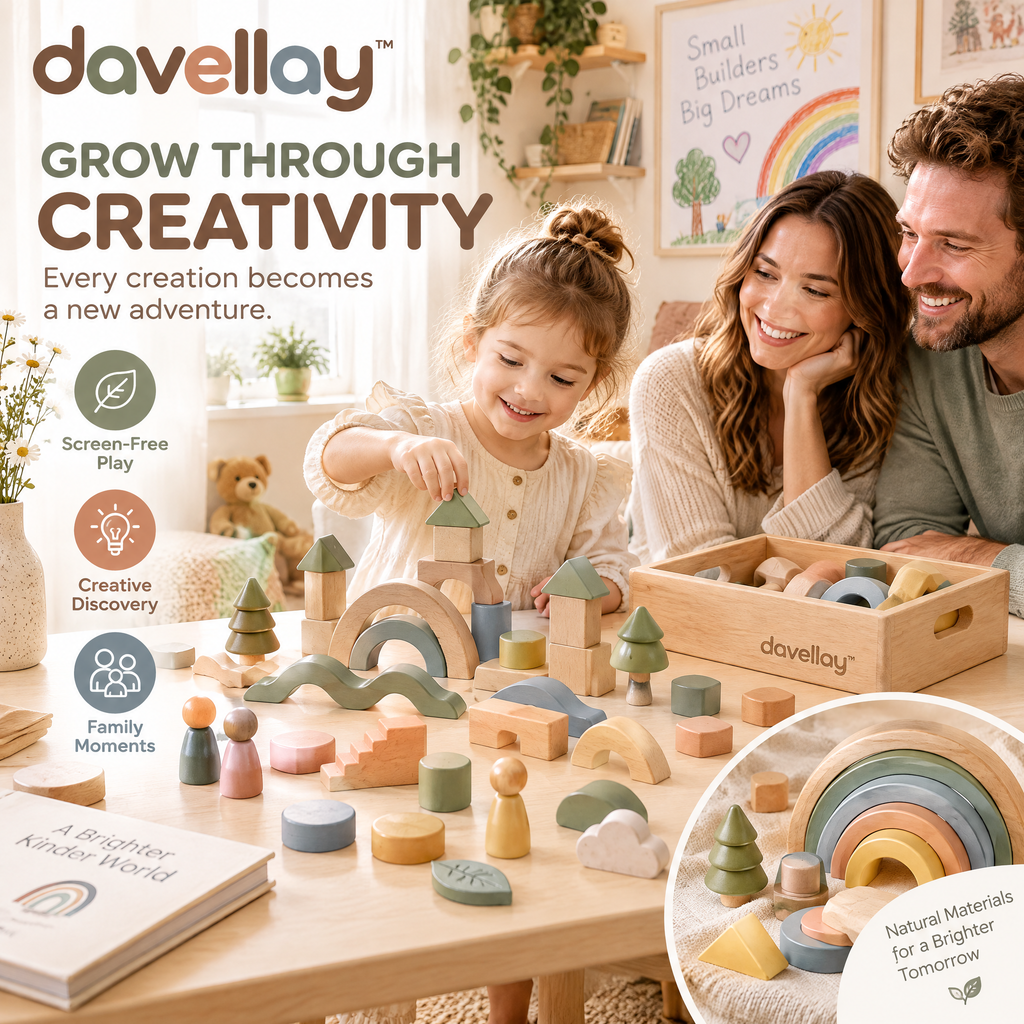 davellay™ Open-Ended Creative Play Set
