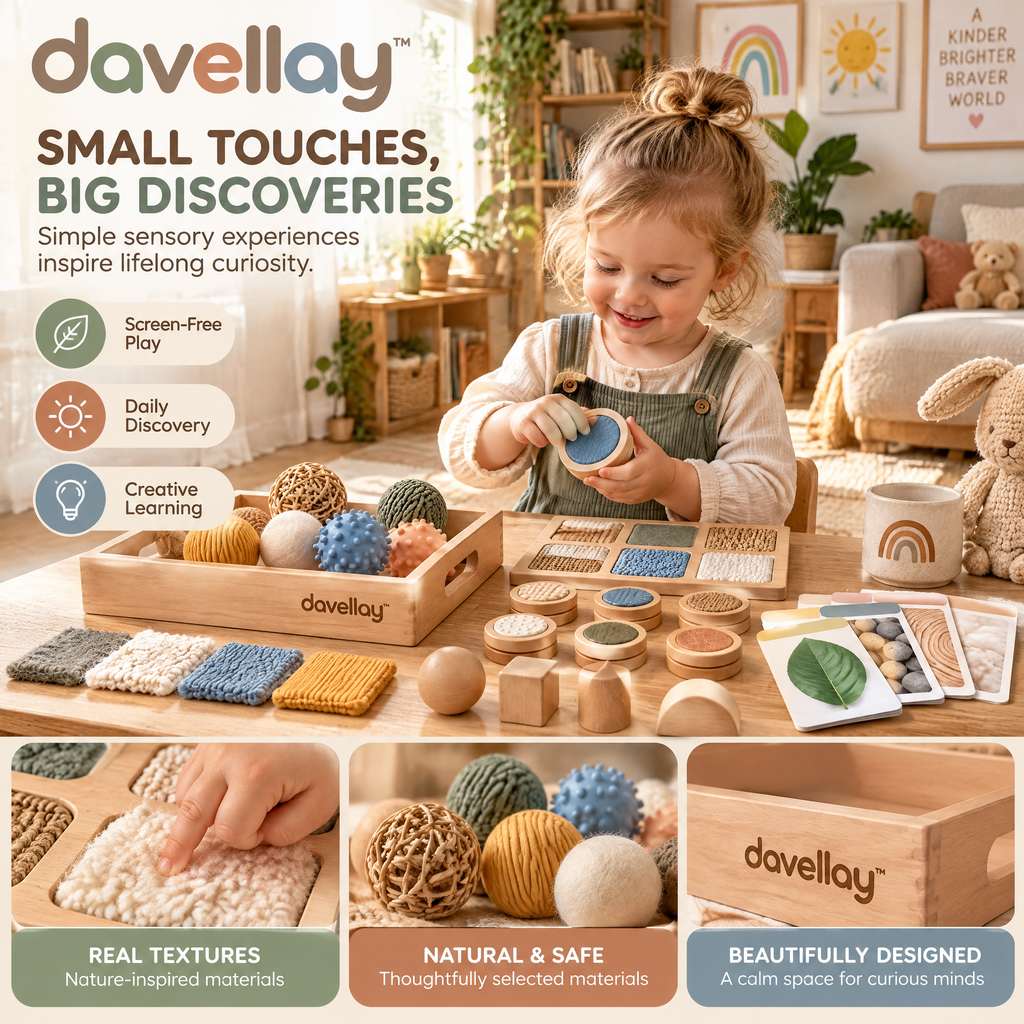 davellay™ Toddler Texture Discovery Play Kit