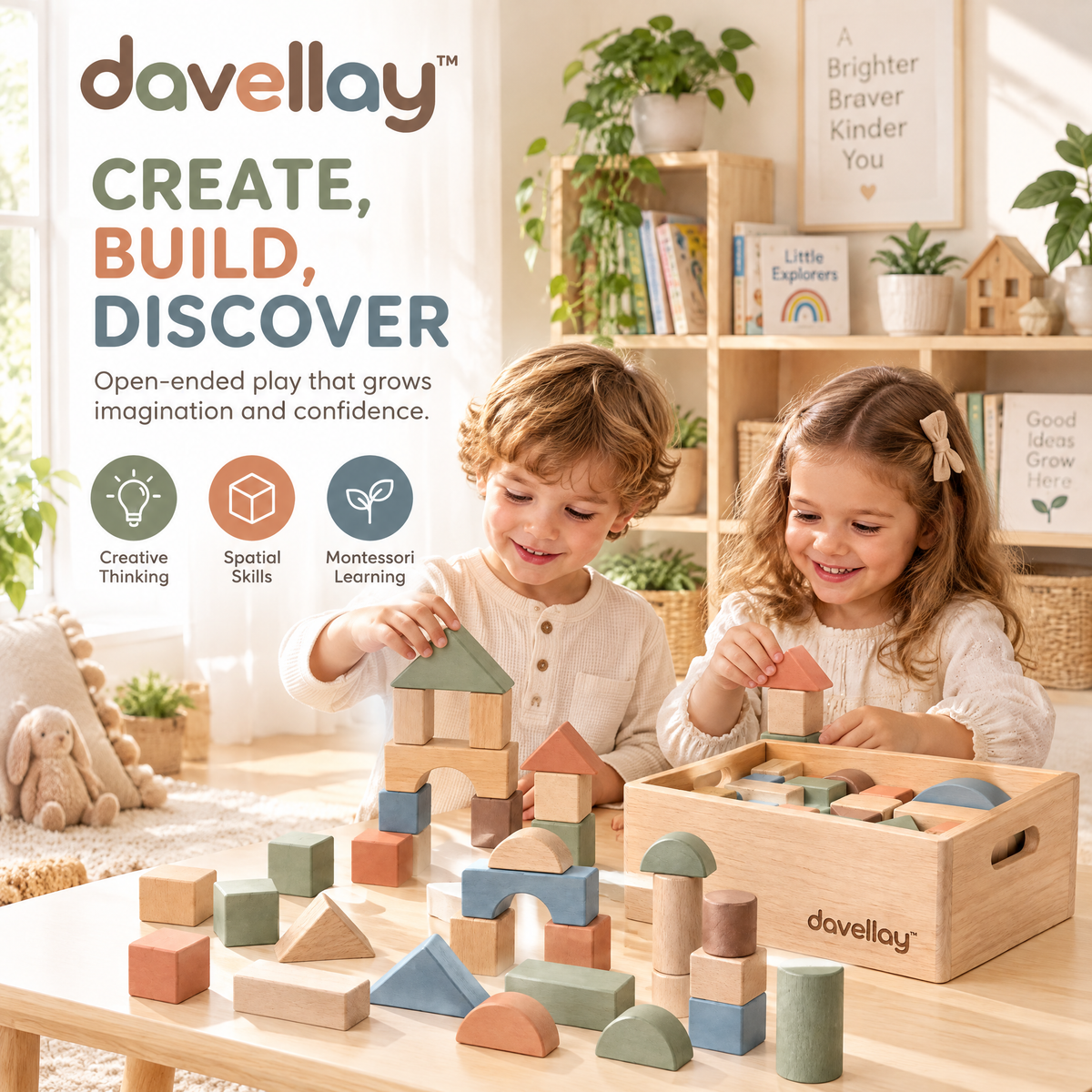 davellay™ Creative Building Blocks Exploration Kit