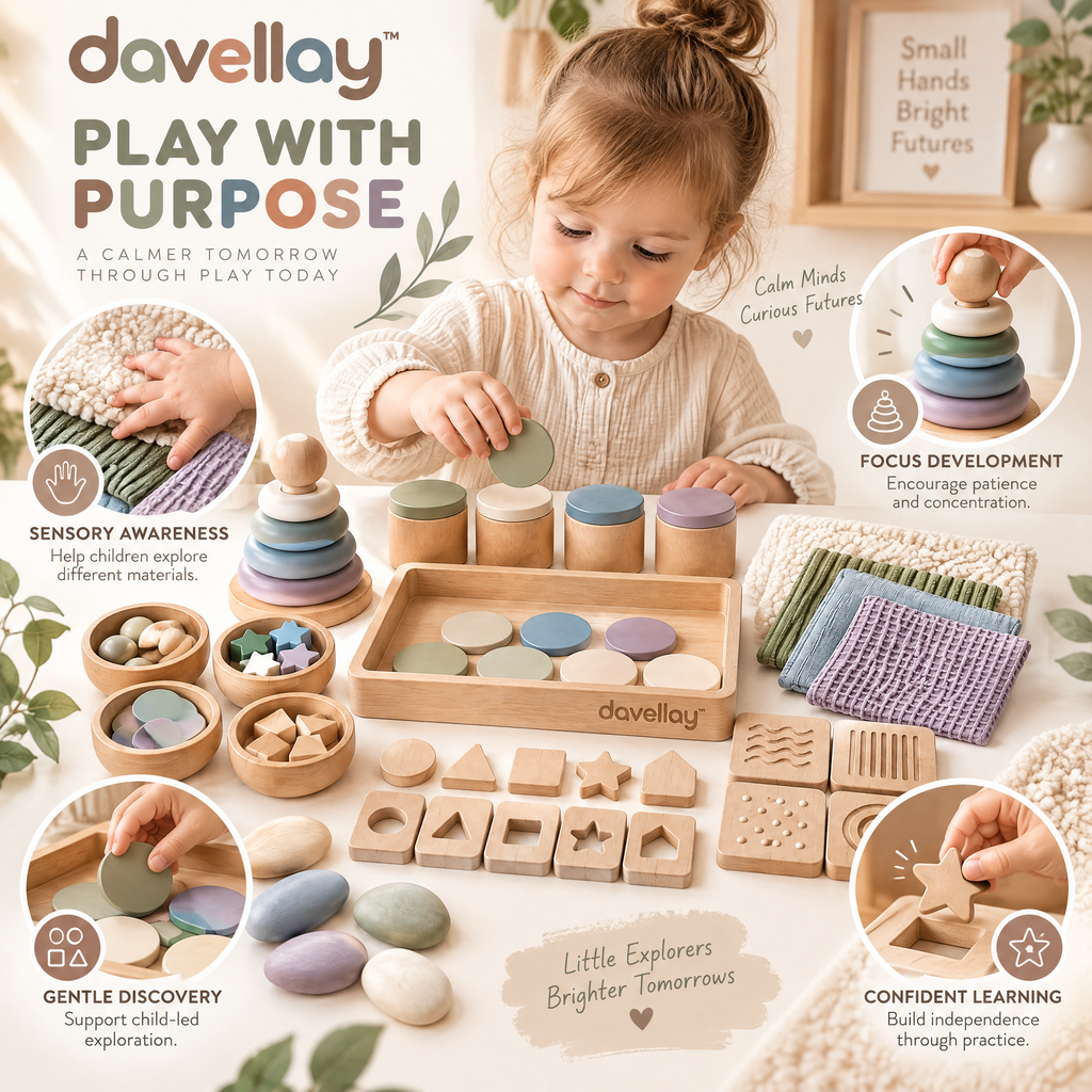 davellay™ Calm Learning Sensory Play Collection