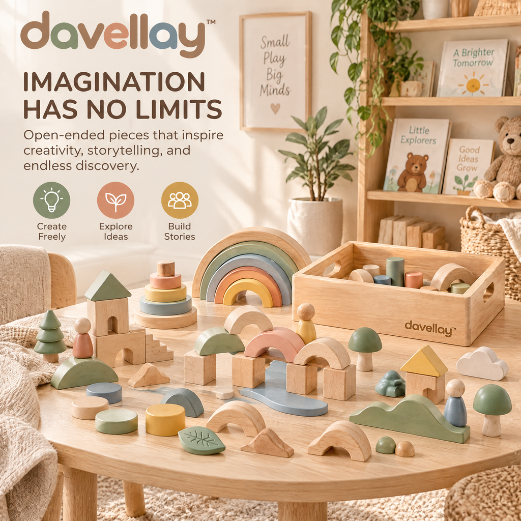 davellay™ Open-Ended Creative Play Set
