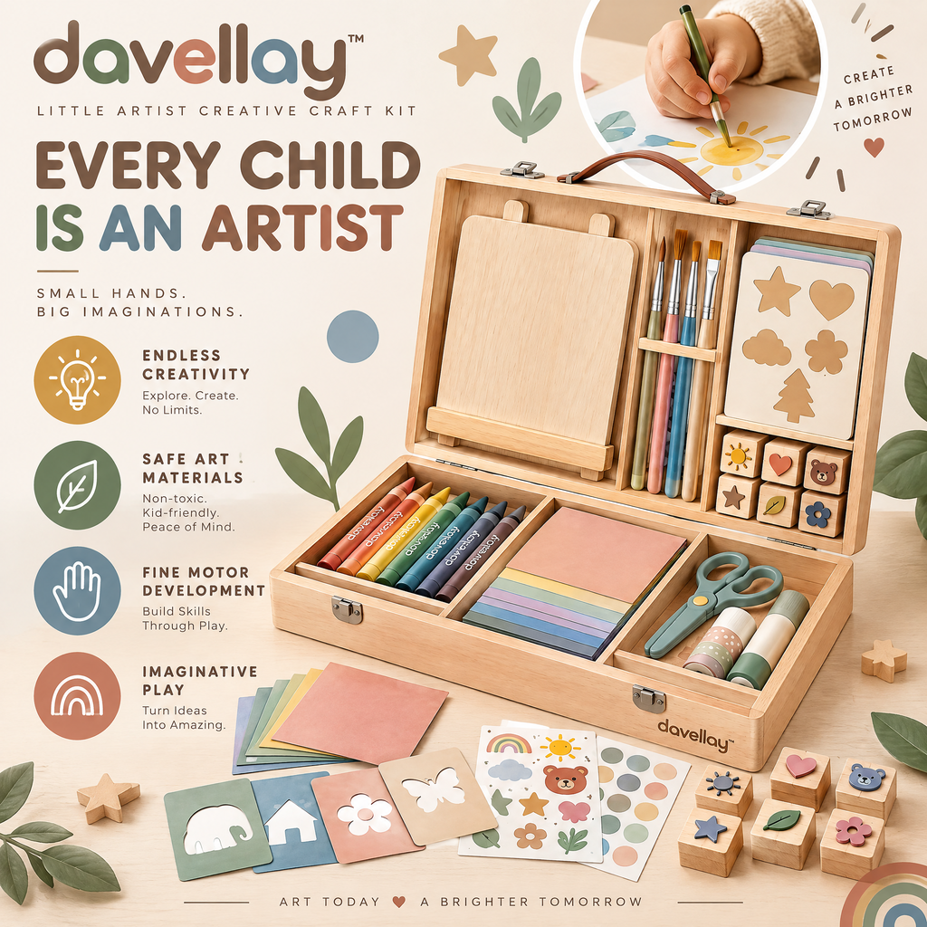 davellay™ Little Artist Creative Craft Kit