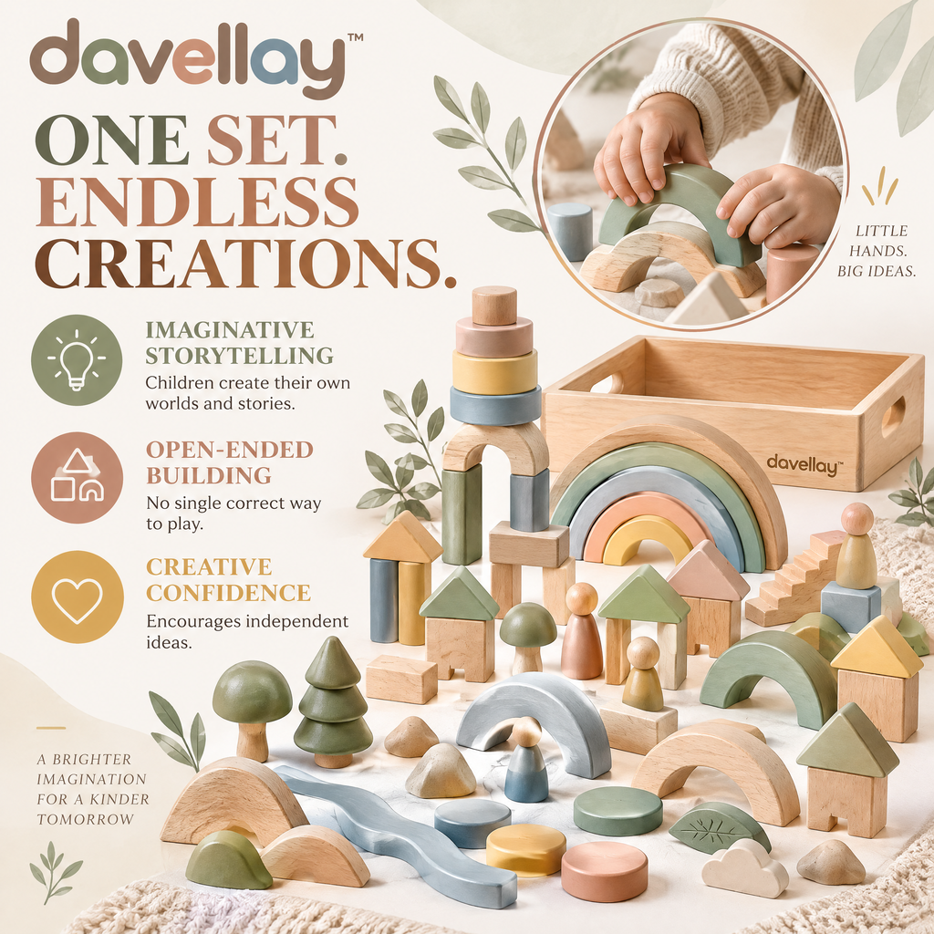 davellay™ Open-Ended Creative Play Set