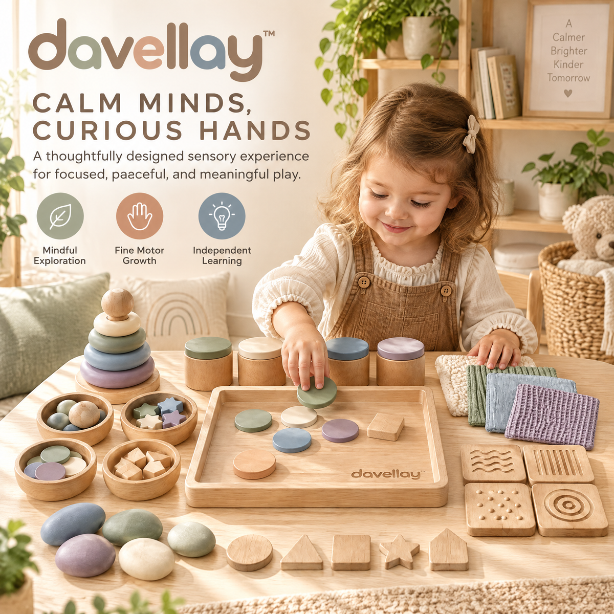 davellay™ Calm Learning Sensory Play Collection